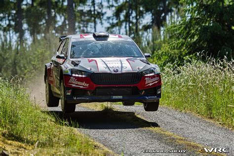 Kurka Tom Vaj K Karel Koda Fabia Rs Rally Lak Racing Rallye