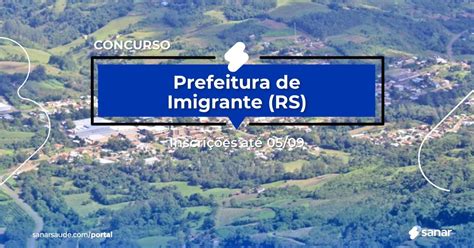 Concurso Imigrante RS iniciais até R 5 5 mil VEJA Desvendando as