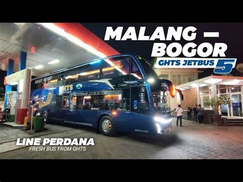 Jetbus Pertama Di Indonesia Ll Resmi Menjalani Debutnya Ghts Youtube