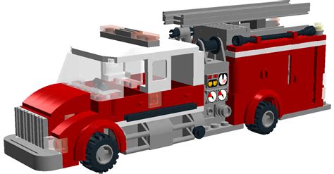 Lego Ideas American Style Fire Engine