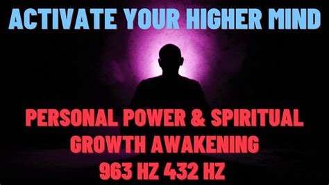 Activate Your Higher Mind Personal Power Spiritual Growth Awakening