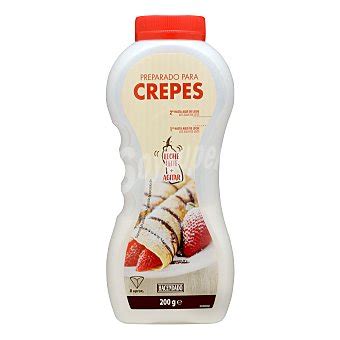 Hacendado Crepes Instantaneo Polvo Botella 200 G