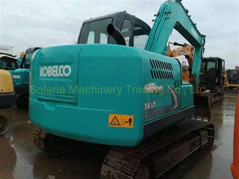 Used Crawler Hydraulic Excavator Kobelco SK75 8 MIDI Construction