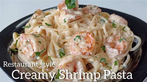 Creamy Prawn Pasta Shrimp Alfredo Pasta Recipe Easy And Quick Cook