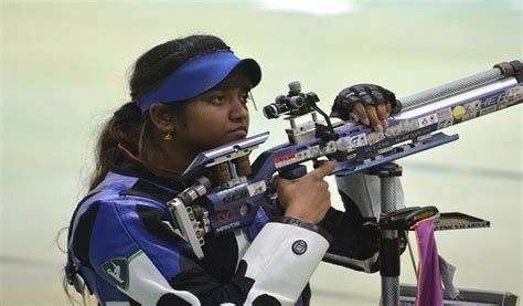 ISSF World Cup Indias Elavenil Valarivan Secures Gold In Womens 10 M