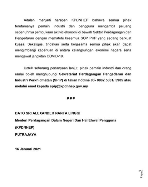 Kerajaan Benarkan Kedai Cermin Mata Dan Dobi Layan Diri Beroperasi