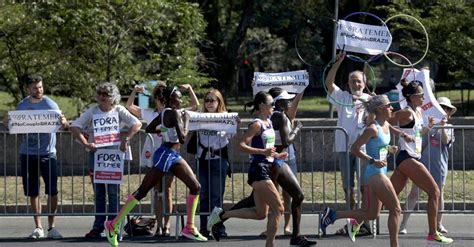 Maratona Feminina Dos Jogos Ol Mpicos Do Rio De Janeiro Bol Fotos