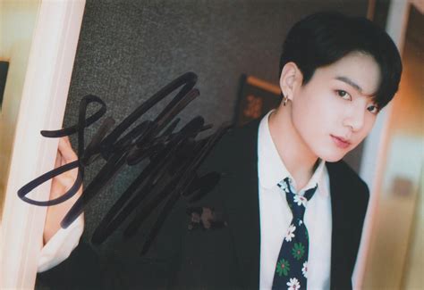 Bts 防弾少年団 ジョングク Jung Kook 直筆 サイン写真 10cm 15cm写真｜売買されたオークション情報、yahooの商品