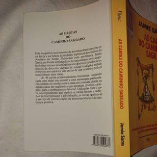 Livro As Cartas Do Caminho Sagrado Do Jamie Sams Shopee Brasil