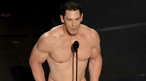 WWE S John Cena Discusses His Naked Oscars Moment And How Seriously He