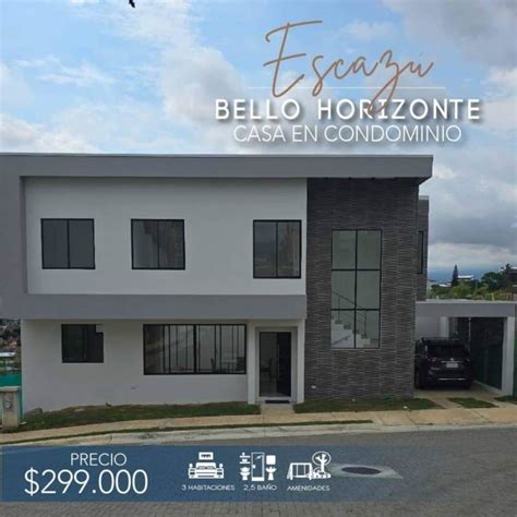 Venta de Casa Bello Horizonte de Escazú 4 Recamaras por 299000 00 en