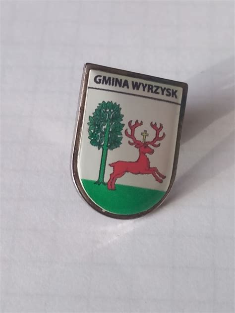 Herb Gmina Wyrzysk Przypinka Pin Odznaka Siedlce Kup Teraz Na