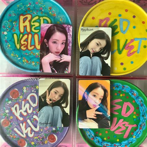 SEALED Red Velvet Birthday Cake Albums With POB Irene Seulgi Wendy