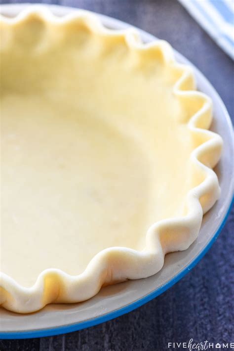 The Best EASY Butter Pie Crust FoolproofYOU Can Do It FIVEheartHOME