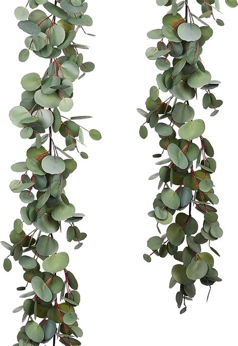 Amazon Dearhouse Ft Eucalyptus Garland Artificial Vines Faux