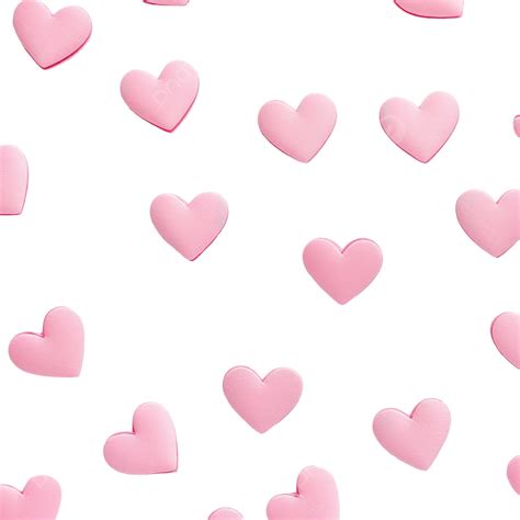 Fondo De Corazones De Amor Simple Rosa Png Rosado Simple Amor Png