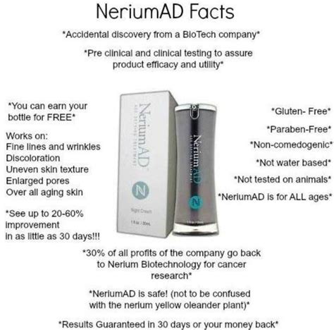 Heres Some Quick Facts About Nerium My Favorites All Natural