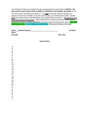 Answer Sheet For Christian Ethics Quiz 10 Complete Docx You Will Have