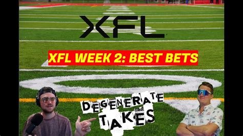 Xfl Week Best Bets Locks And Predictions Sportsbetting Youtube