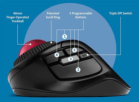 kensington-orbit-fusion-wireless-trackball-buttons - Trackball Mouse Reviews