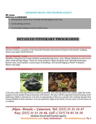 (Done)cameroon pygmy culture | PDF