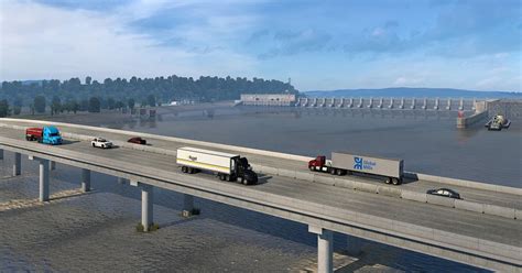 American Truck Simulator ukazuje detailně Oklahomu INDIAN