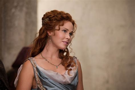 Laeta Anna Hutchison Spartacus Beauty Red Hair Woman