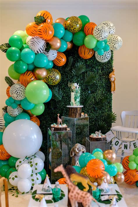 Karas Party Ideas Wild One Safari Birthday Party Karas Party Ideas