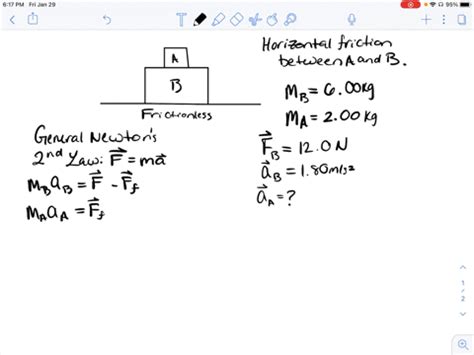 SOLVED Block A Rests On Top Of Block B As Shown In Fig E4 26 The