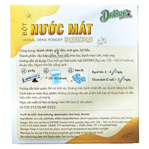 Bột Nước Mát Thảo Mộc Giá Tốt