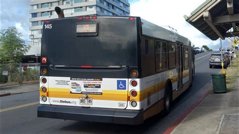 Thebus Honolulu Hi Route 1l Kalihi Tc Limited Stops Bus 145 2007 New