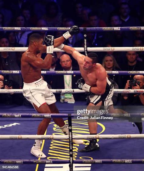 Anthony Joshua V Joseph Parker World Heavyweight Title Fight Photos And Premium High Res