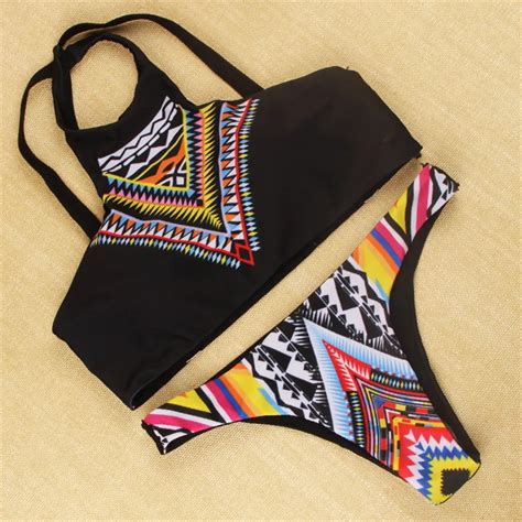 Yeapook Sexy Upscale Beach Bikini Set Vintage Euramerican Style