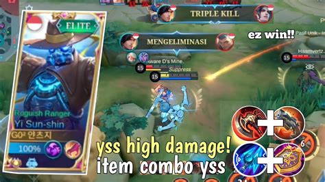 Yss High Damage Item Wajib Yi Sun Shin Yss Highlight Gameplay Top