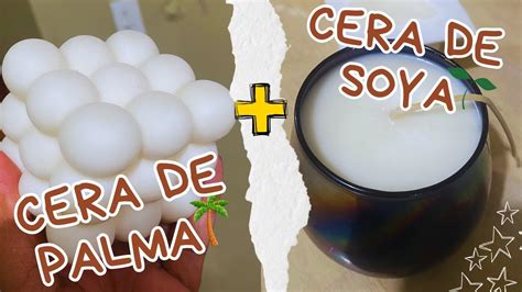 Cera De Palma Cera De Soya Como Hacer Una Vela Arom Tica Diy