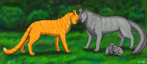 Warrior Cats Firestar And Gray Stripe