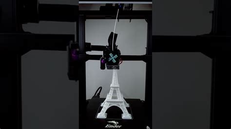 D Printed Eiffel Tower Ender S Pro Dprinting Youtube