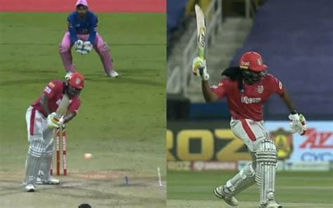 Ipl 2020 Chris Gayle Fined For Smashing His Bat After Getting Out On 99