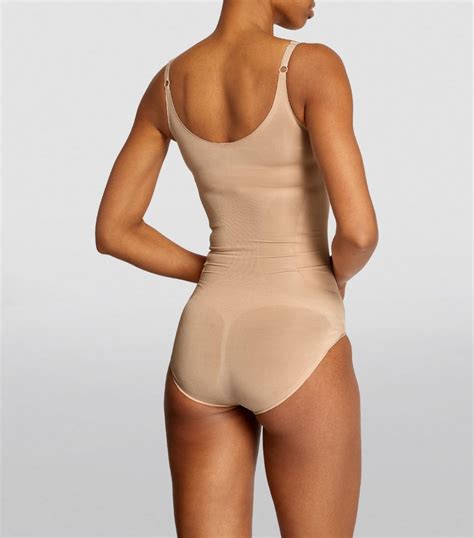 Womens SPANX Neutral OnCore Open Bust Bodysuit Firm Control Harrods UK