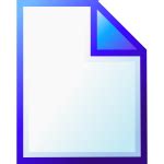 vector clip art  gray pc document  file icon  svg
