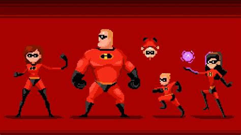 The Incredibles Main Theme 8 Bit Remix The Incredits Youtube