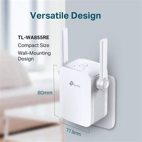 TP Link TL WA855RE 300Mbps Wi Fi Range Extender Harvey Norman Singapore