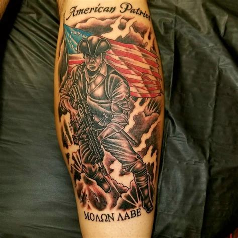 American Patriot Tattoo - Veteran Ink