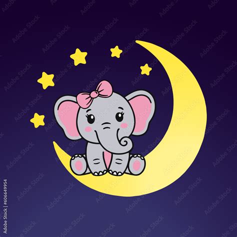 Elephant SVG Elephant Girl Svg Baby Elephant SVG Elephant Cute Baby