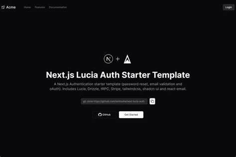 Nexjs Starter Template For Authentication Stripe Integration