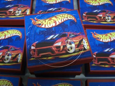 Deia Artes Handmade Caixinhas Lembrancinhas Hot Wheels E Polly