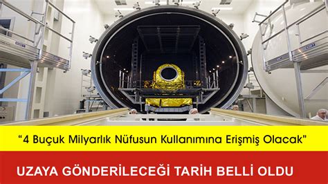 TÜRKSAT 6Anın Uzaya Gönderileceği Tarih Belli Oldu