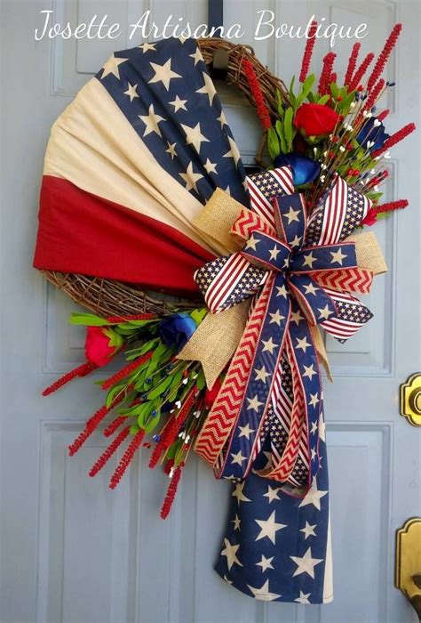 Memorial Day Wreath Patriotic Wreath 4th Of July Wreath Summer Wreath