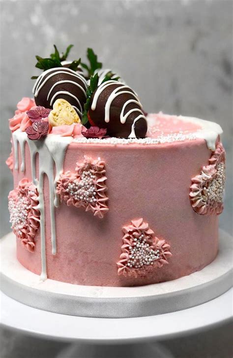 40 Cute Valentines Cake Ideas Chocolate Dipped Strawberries