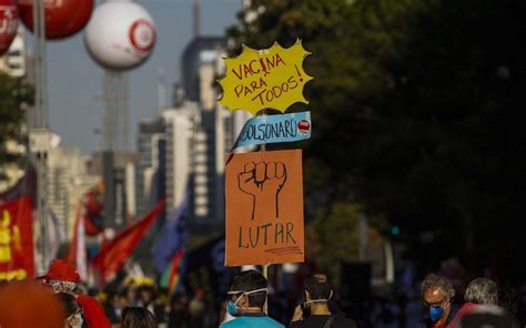 Galeria Brasileiros Voltam S Ruas Para Pedir Impeachment De Bolsonaro